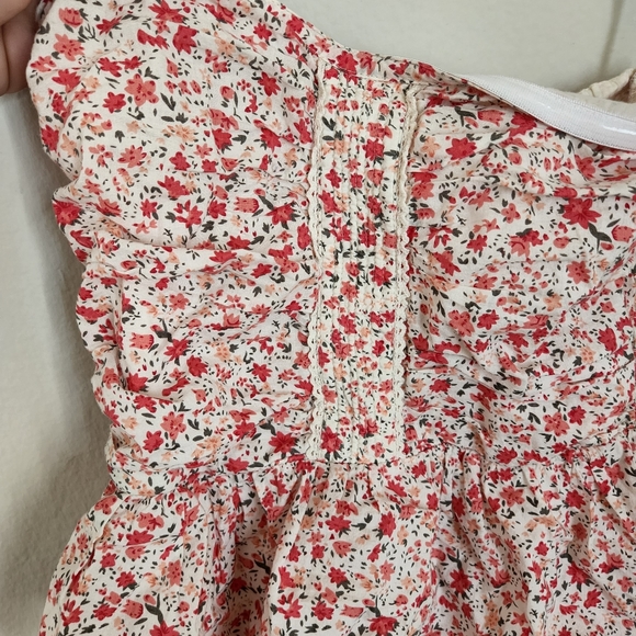 Floral Sweetheart Strapless Dress - Picture 6 of 8